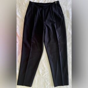 Vintage Pliers 100% Wool Made in USA‎ Lined Pleated Pants Sz 14 EVC